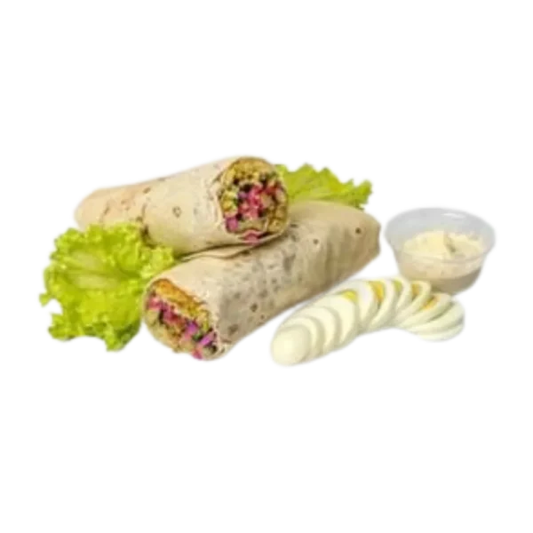 aux falafels aux œufs